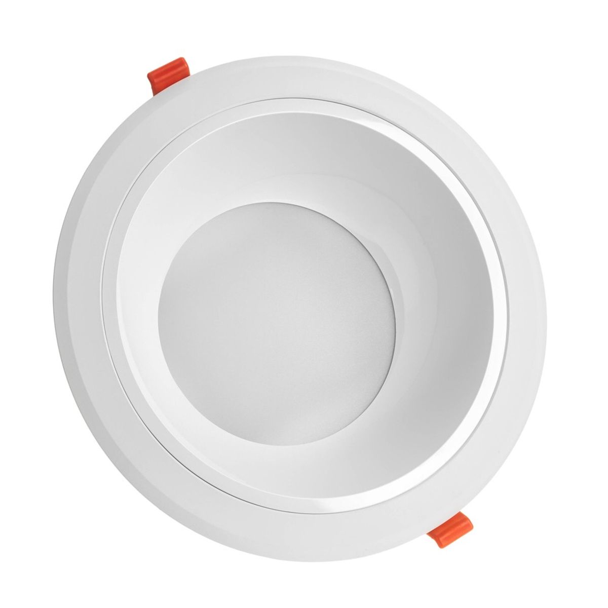 Ceiline III Downlight 25W - uden lyskilde, neutral hvid, 230V, 90 °, IP44, 230x100mm, hvid, rund - Dæmpbar : Ikke dæmpbar, Kulør : Neutral