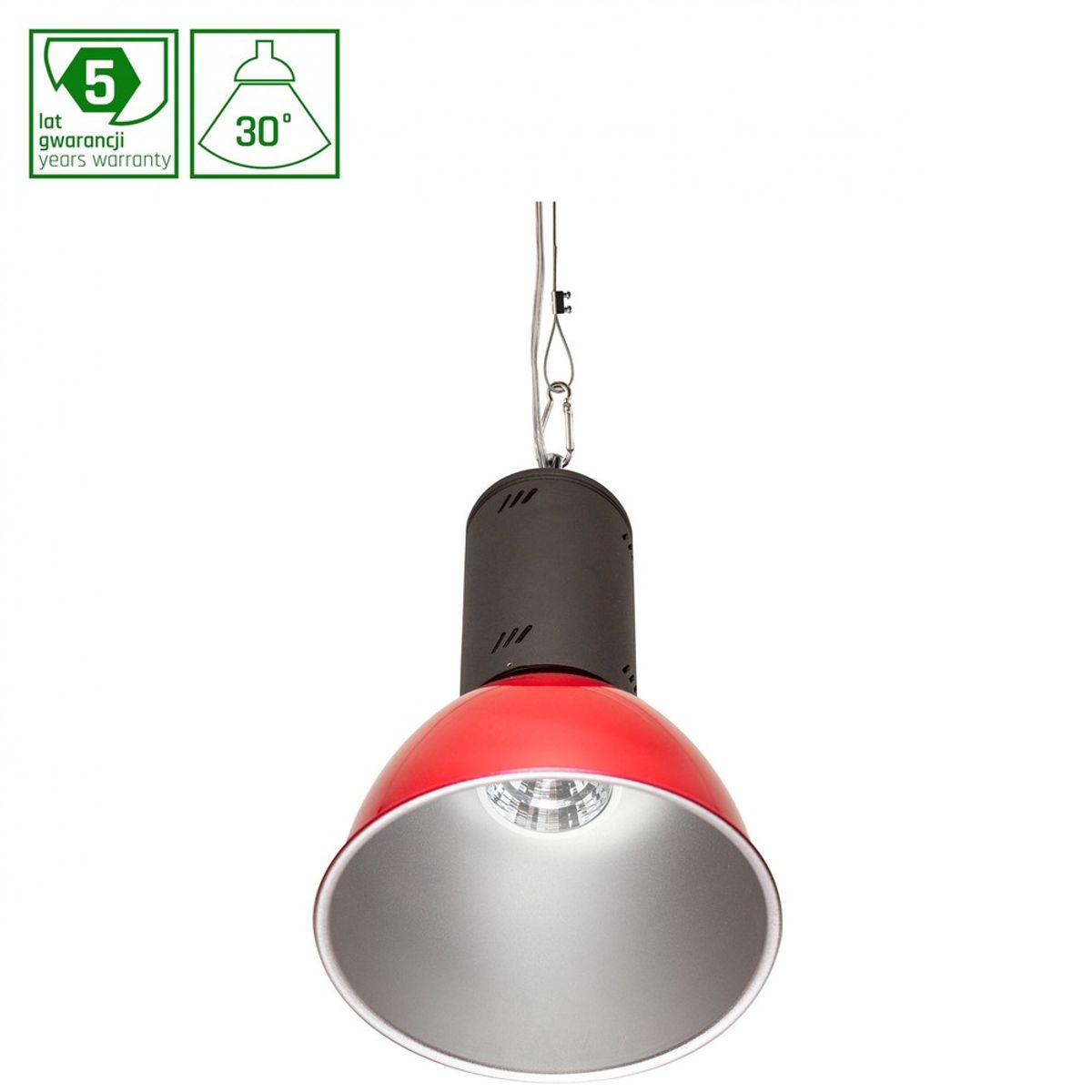 LYCAO COB LED 50W - IP40, 30 ° Ra80, Food Meat - Kulør : Varm