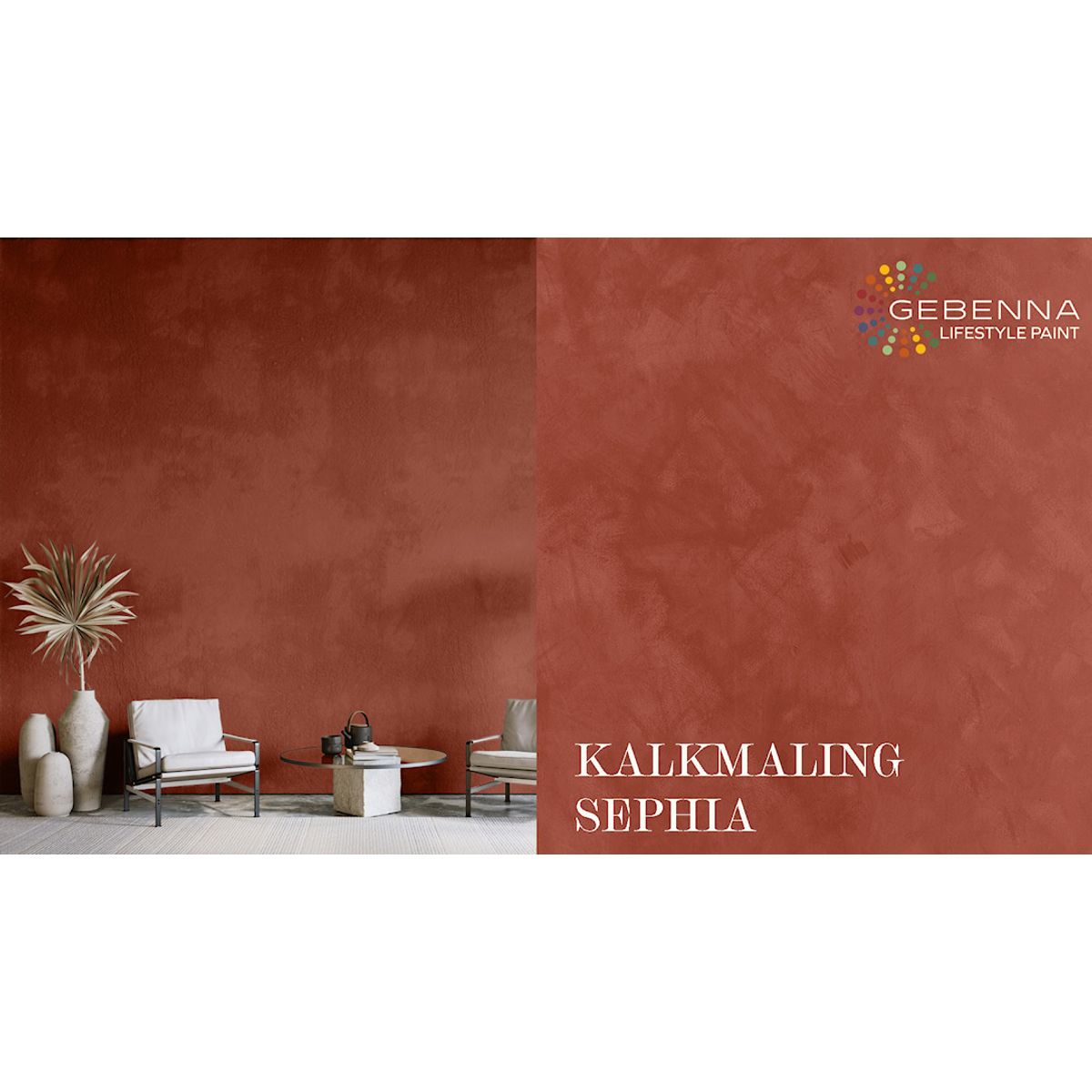 Kalkmaling 11520 Sephia 0,68 l