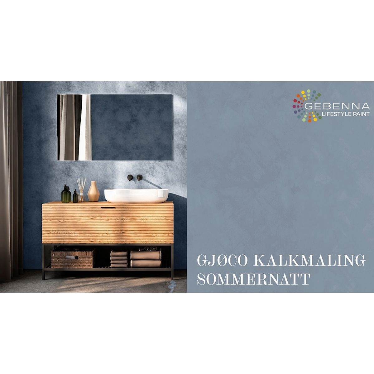 Kalkmaling 372 Sommernatt 0,68 l