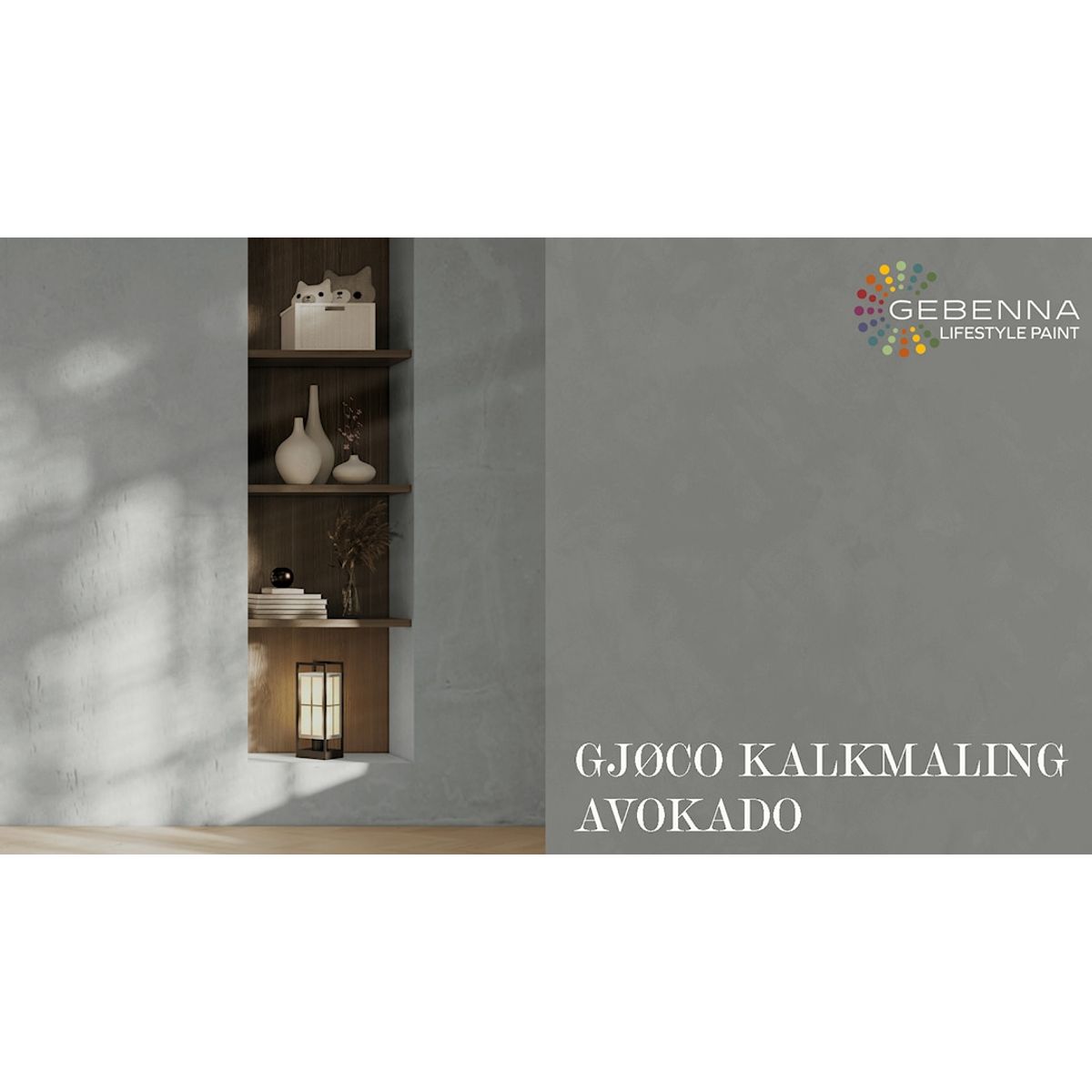 Kalkmaling 360 Avokado 0,68 l