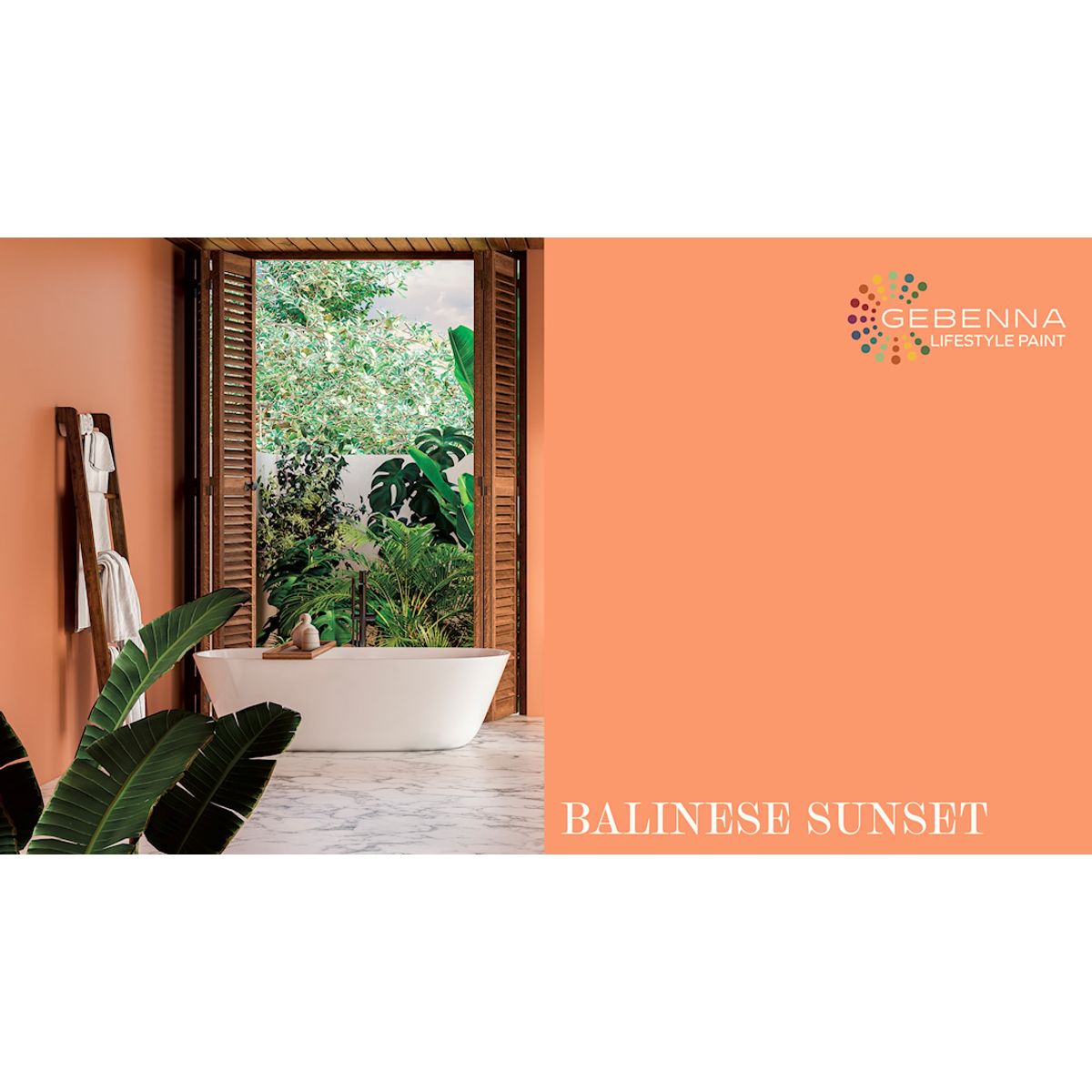 Vådrumsmaling Glans 25: Balinese Sunset 9 l