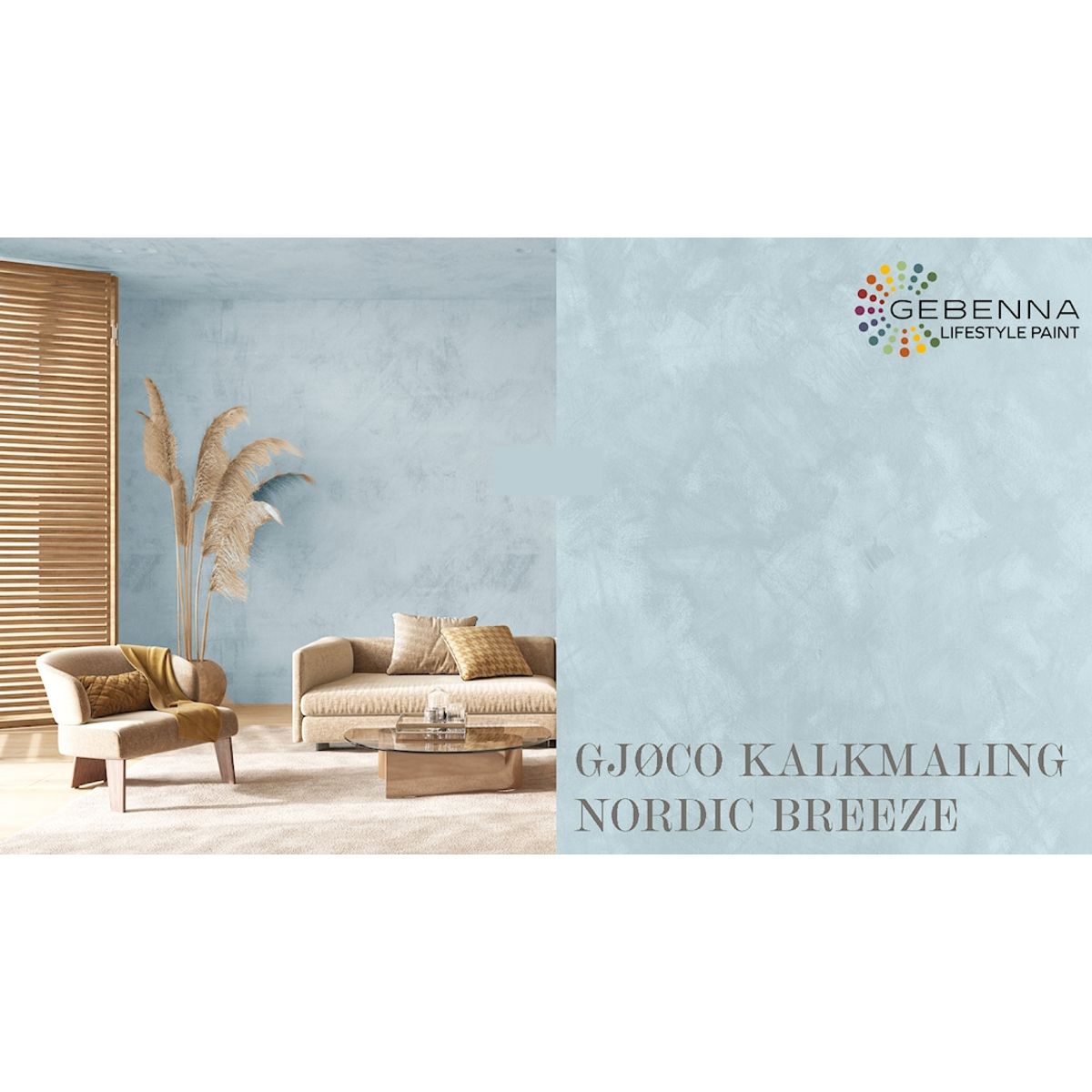 Kalkmaling 5452 Nordic Breeze 0,68 l