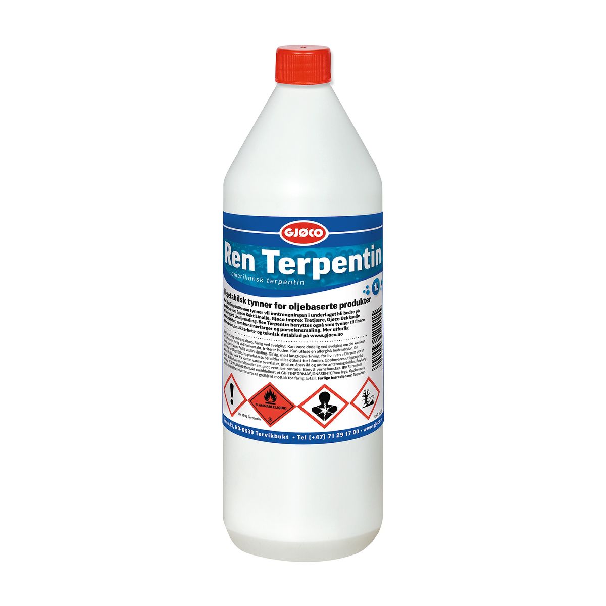 Gjøco Terpentin 1 liter