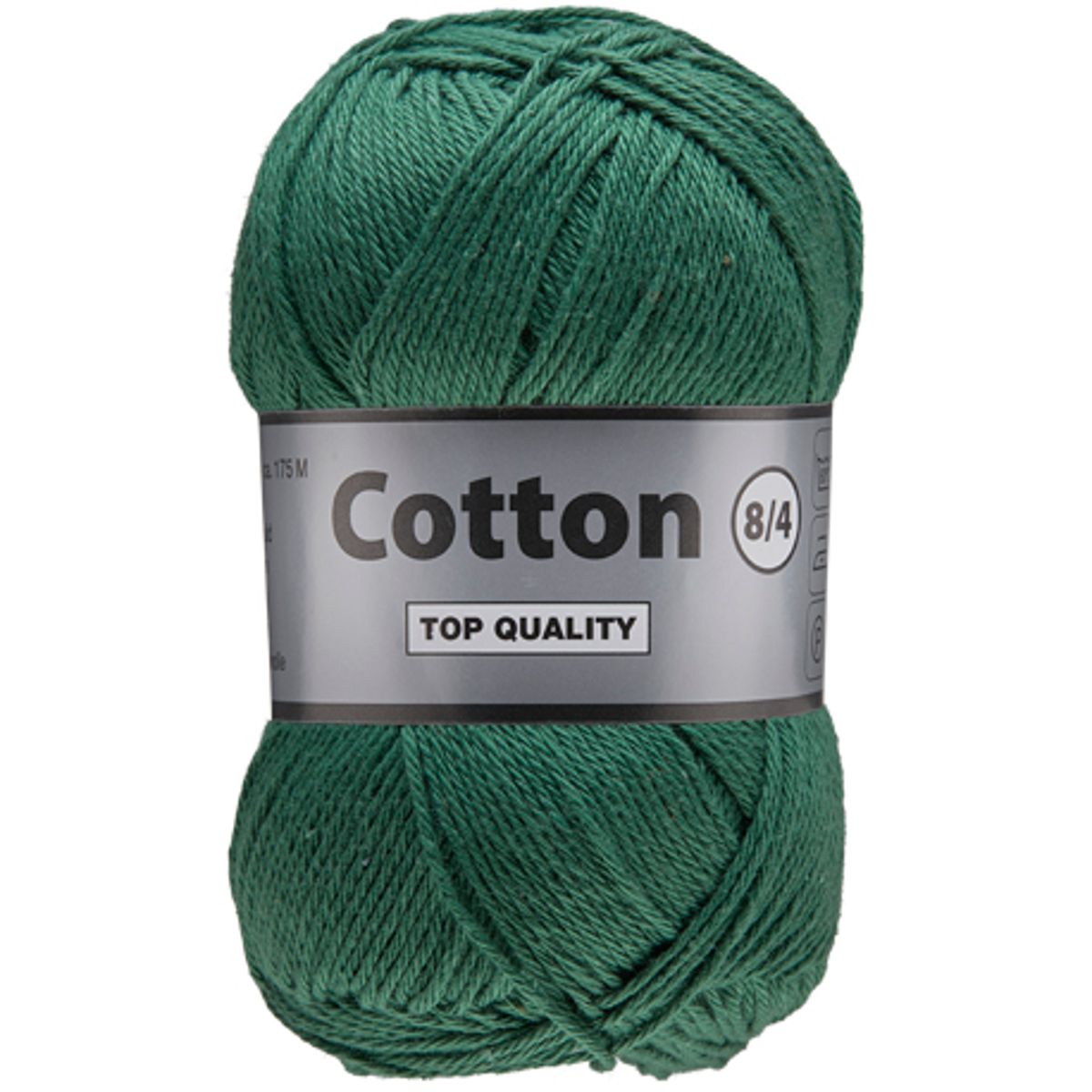 Lammy cotton 8/4, stedsegrøn, 50 g, nr. 72