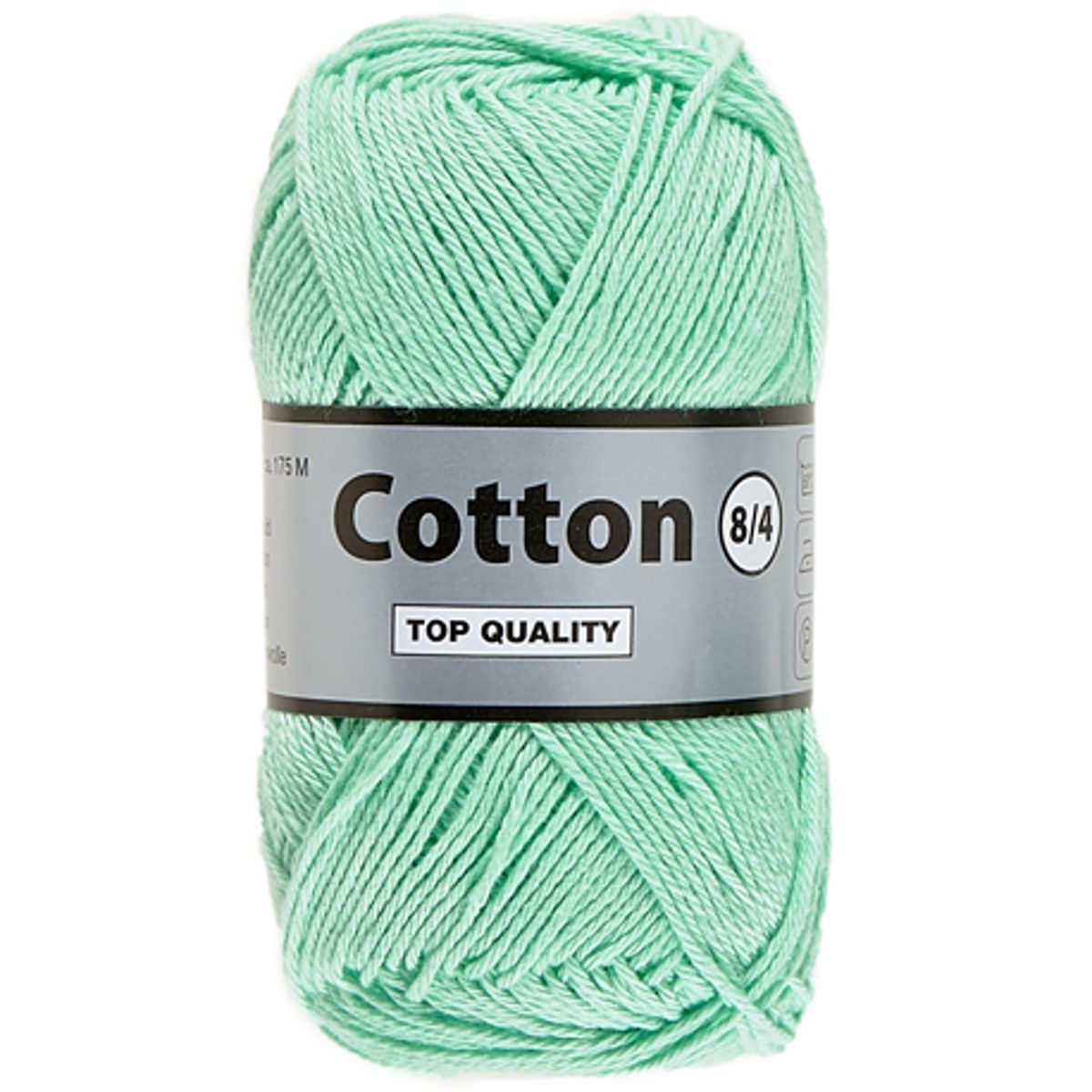 Lammy cotton 8/4, mintgrøn, 50 g, nr. 841