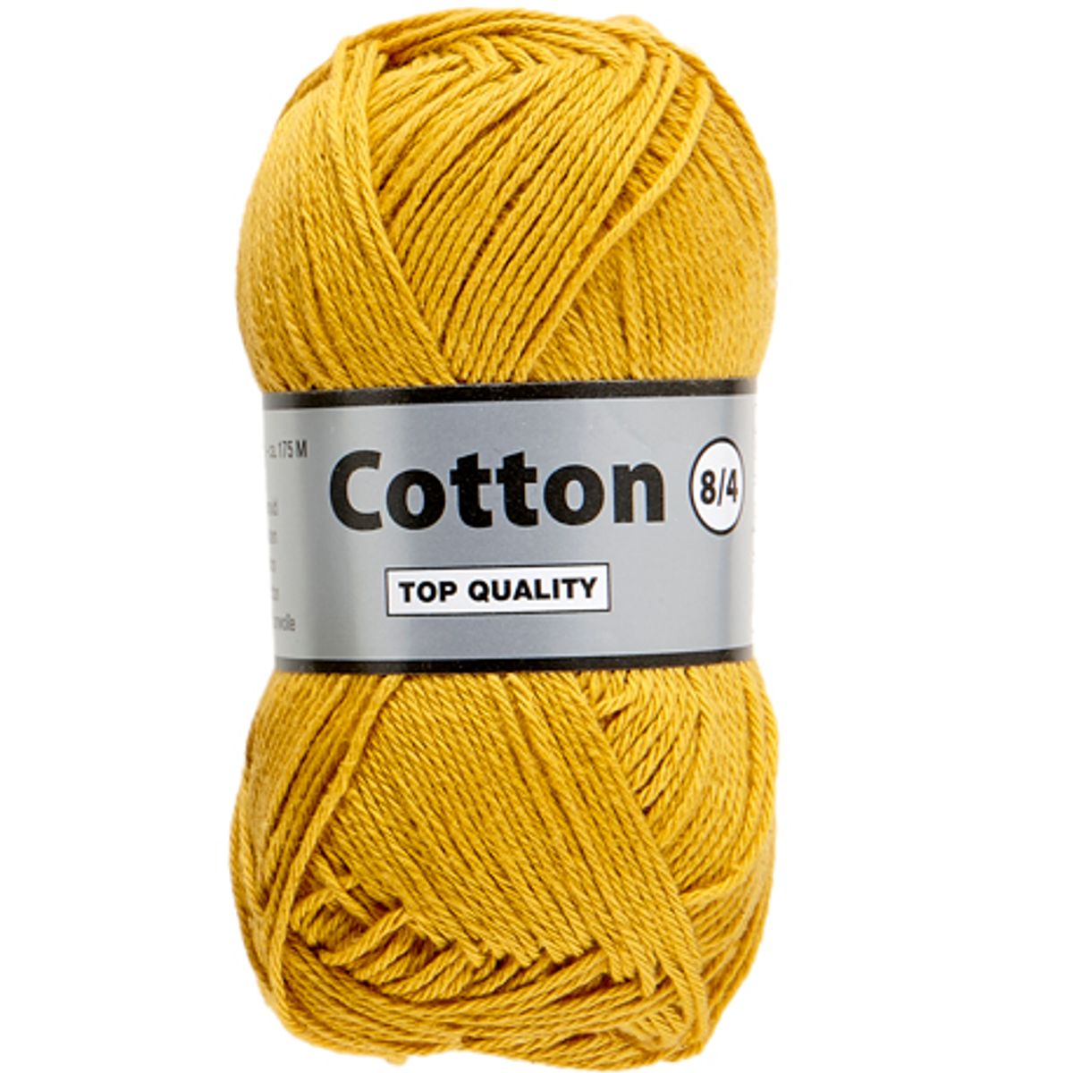 Lammy cotton 8/4, karry, 50 g, nr. 846