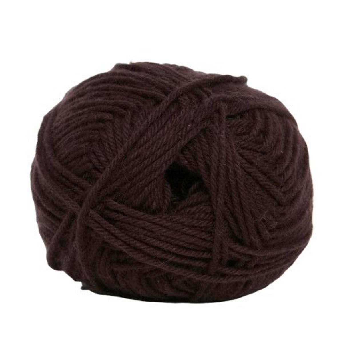 Cotton nr. 8, brun, 50 g, nr. 2500