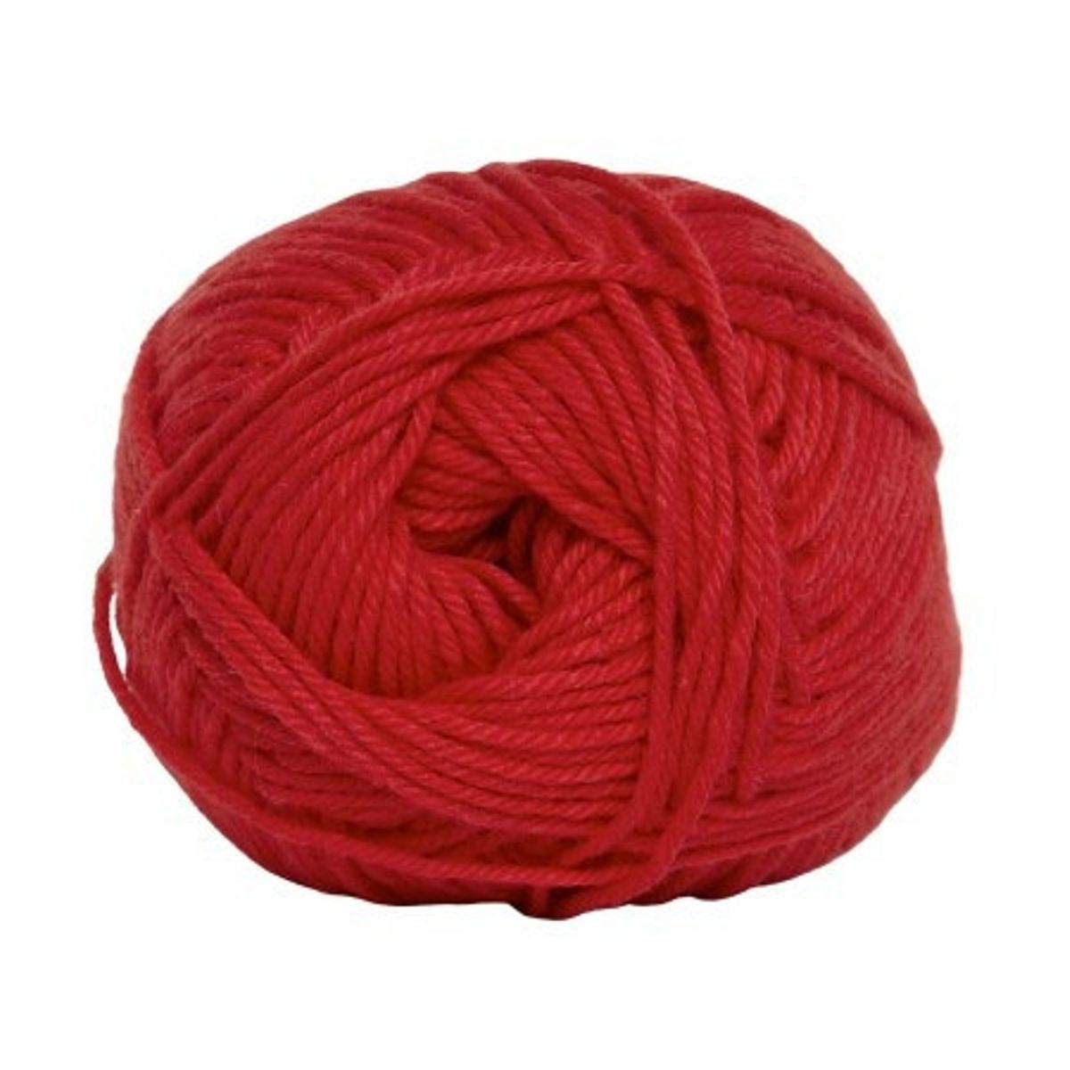 Cotton nr. 8, rød, 50 g, nr. 4500