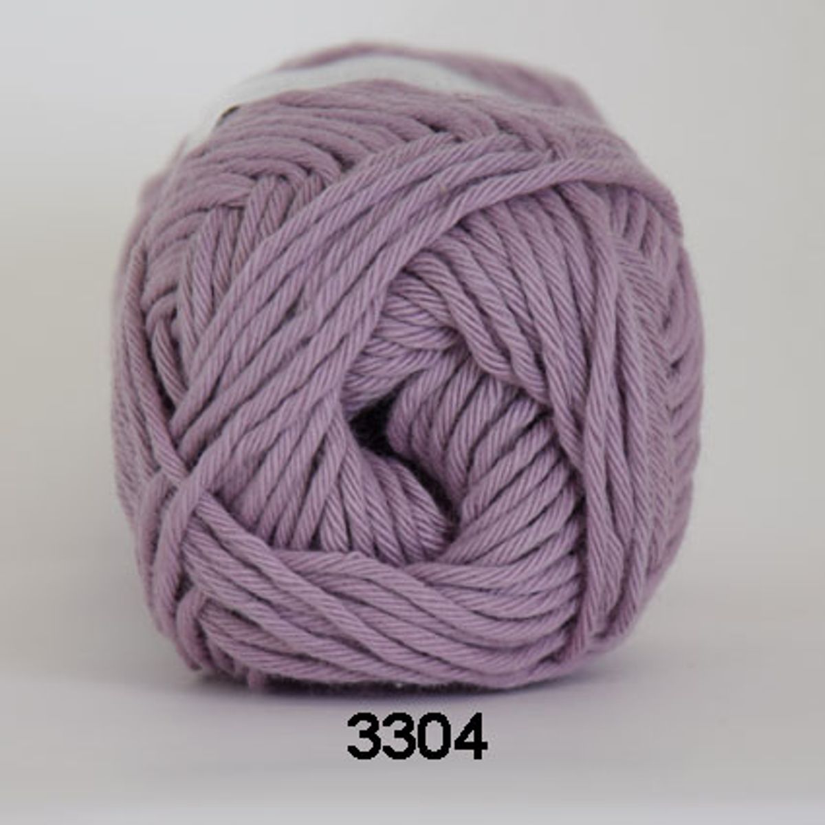 Cotton 8/8, støvet lilla, 50 g, nr. 3304