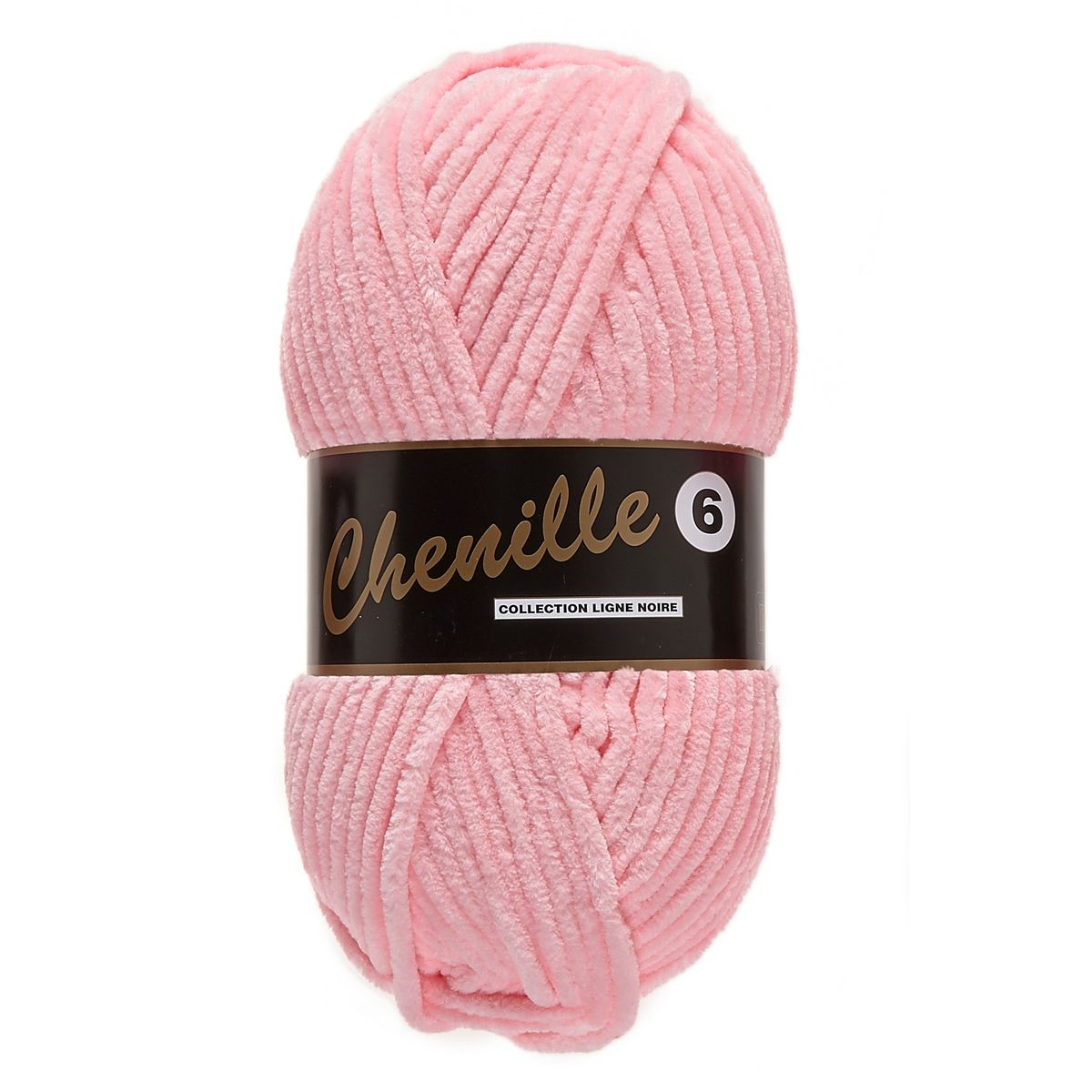 Chenille 6, sart rosa, 100 g, nr. 712