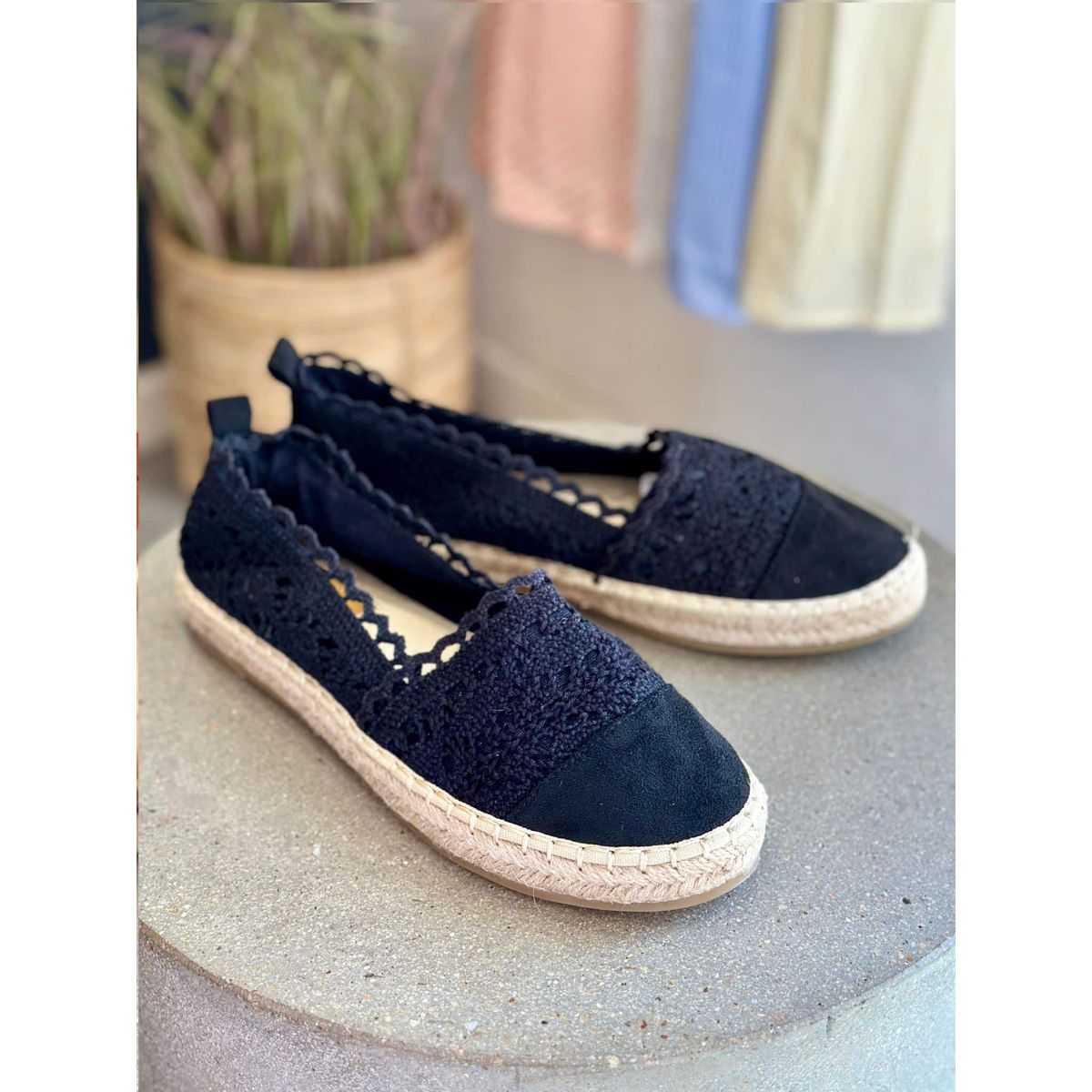 Susan Espadrillos blonde - Black 38