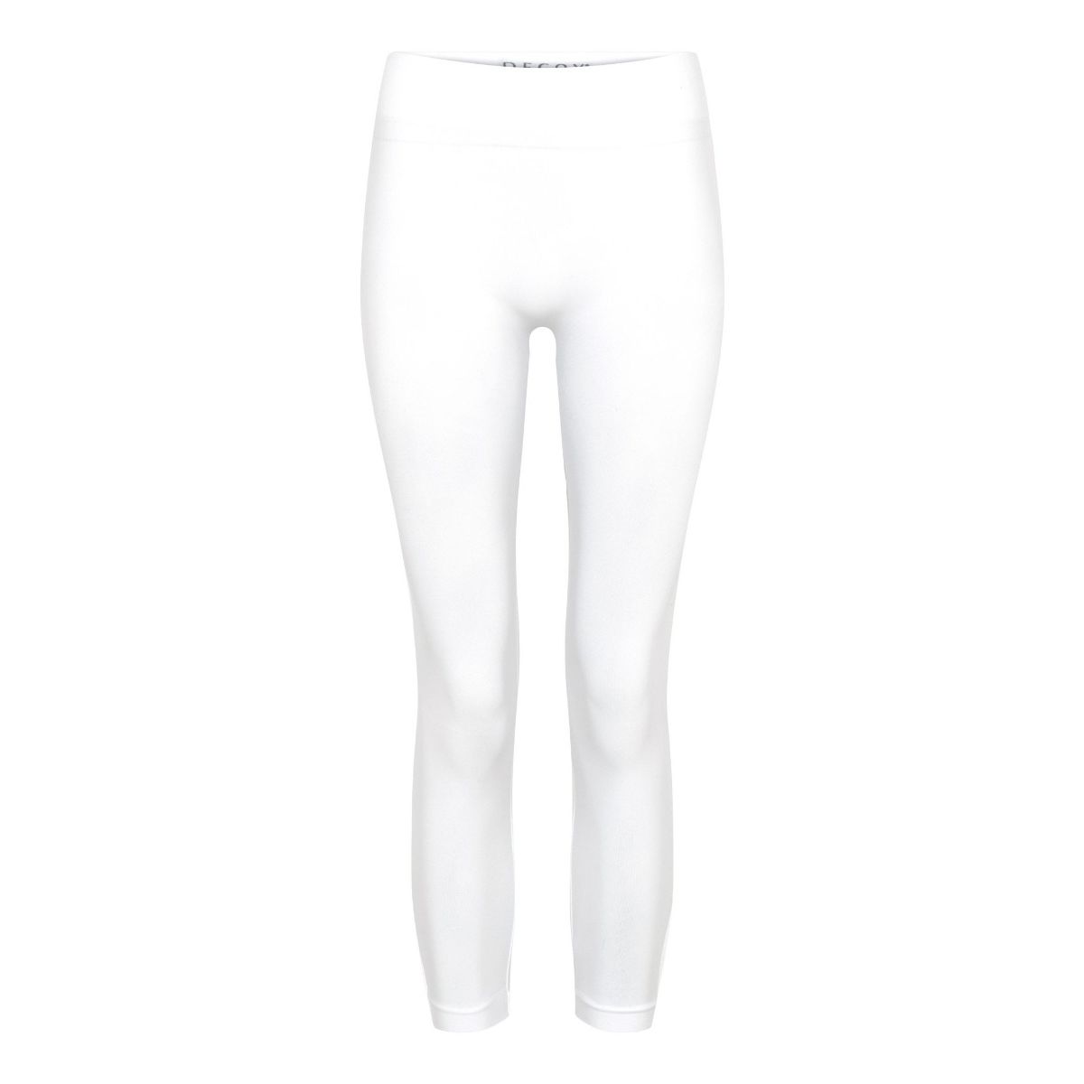 Decoy capri leggings, sømløse, hvid str. M/L