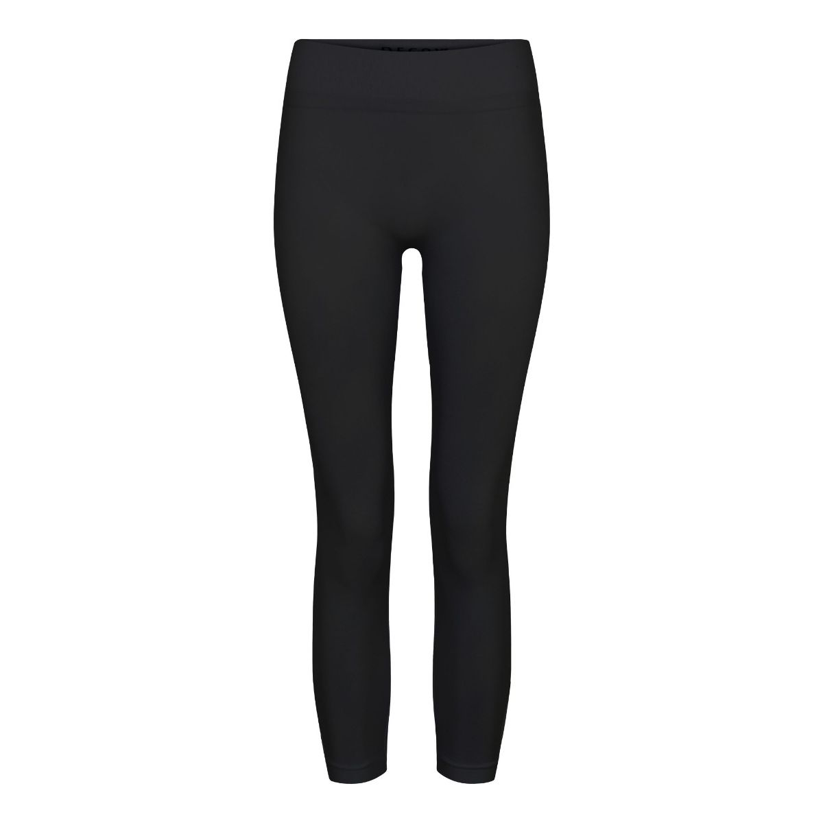 Decoy capri leggings, sømløse, sort str. M/L