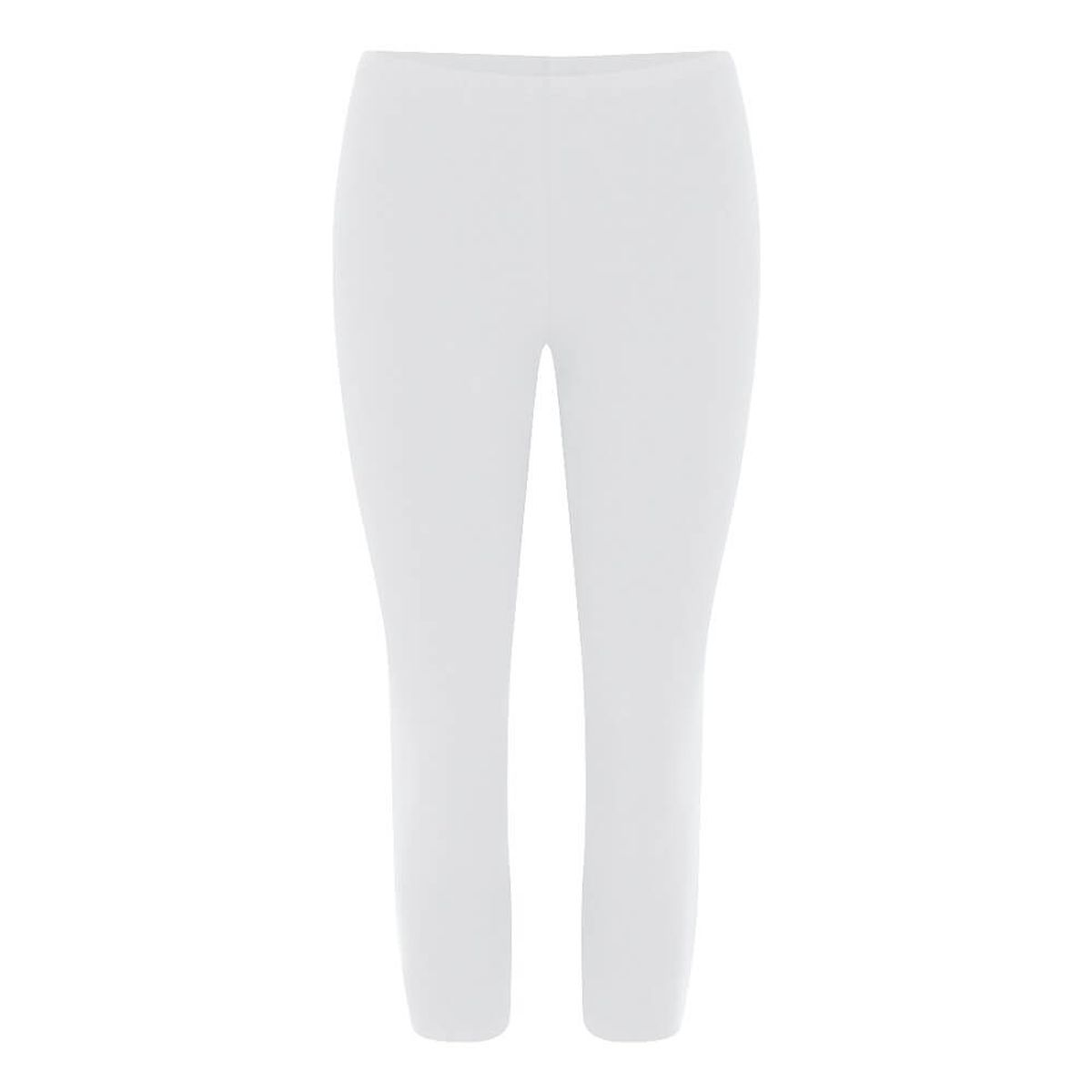 Decoy capri bomuld leggings (3/4 længde) hvid str. XL