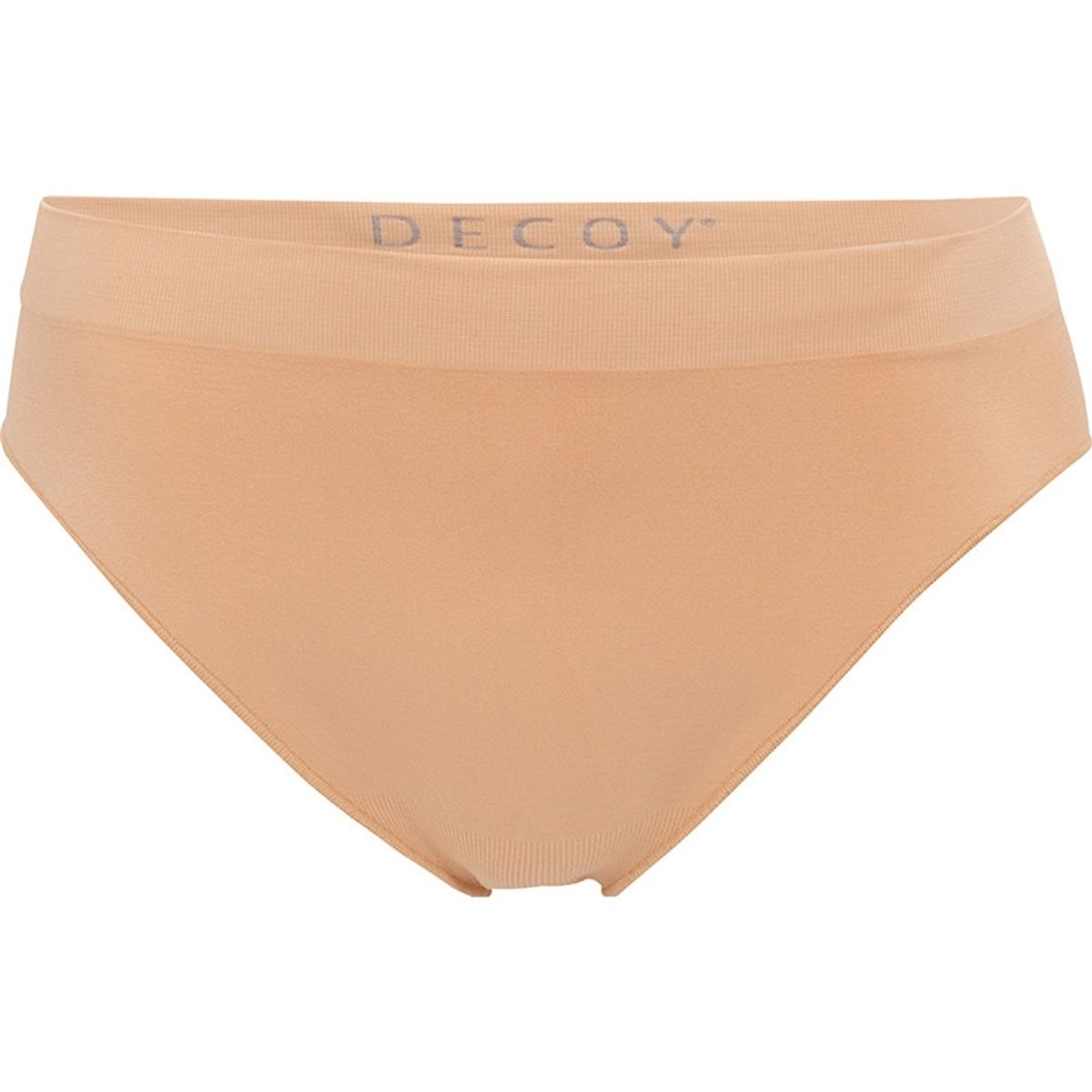 Decoy brief trusser, sømløse, beige, str. medium