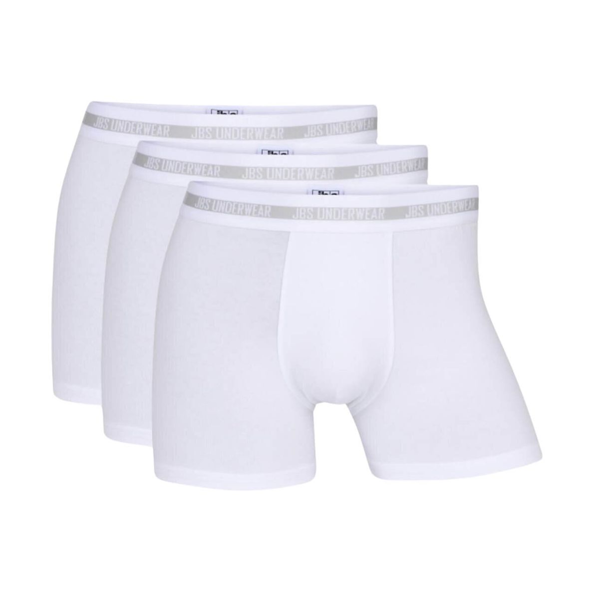 3-pak JBS bambus boxershorts, hvid, str. medium