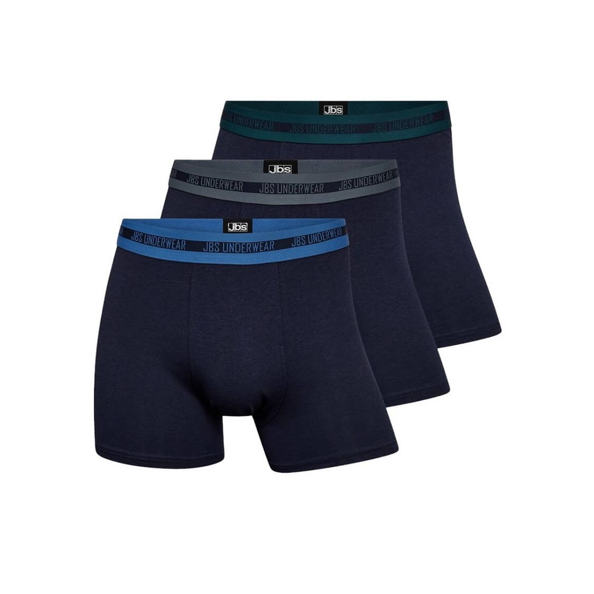 3-pak JBS bambus boxershorts, navy, str. medium