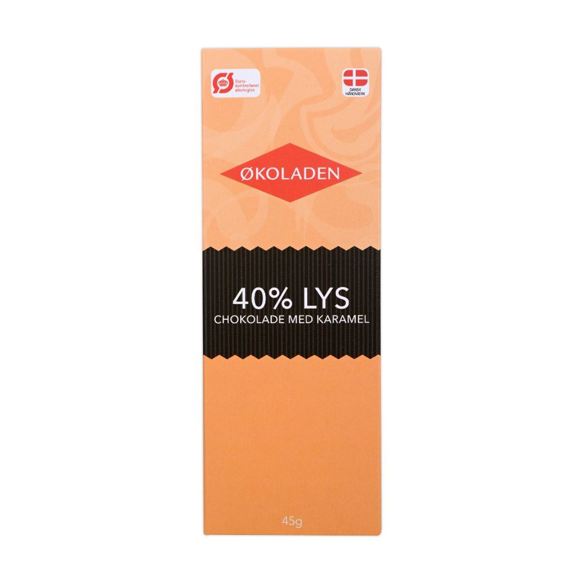 40% Lys med Karamel Bar