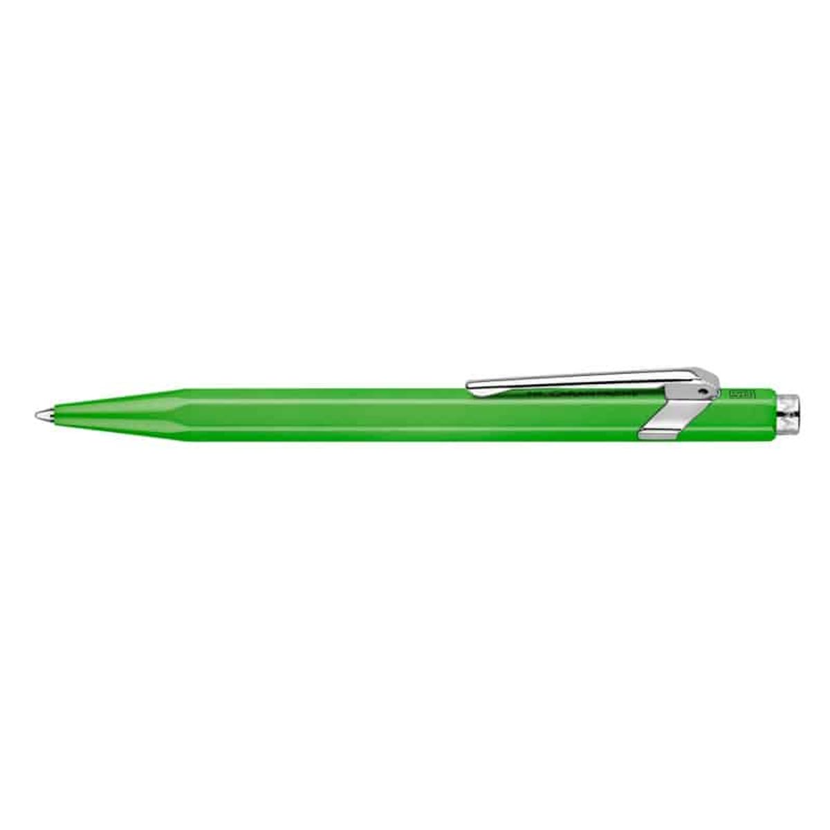 Kuglepen CARAN D'ACHE 849 Line Fluo, M, grøn,.