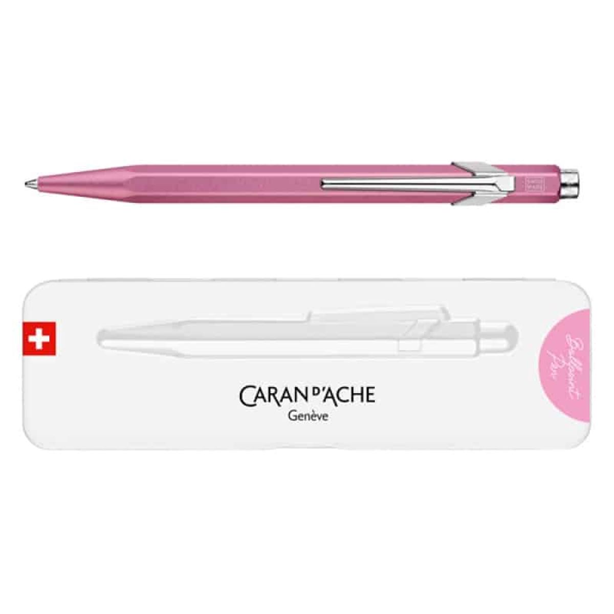 Pen CARAN D'ACHE 849 Colormat-X, M, i æske, pink.