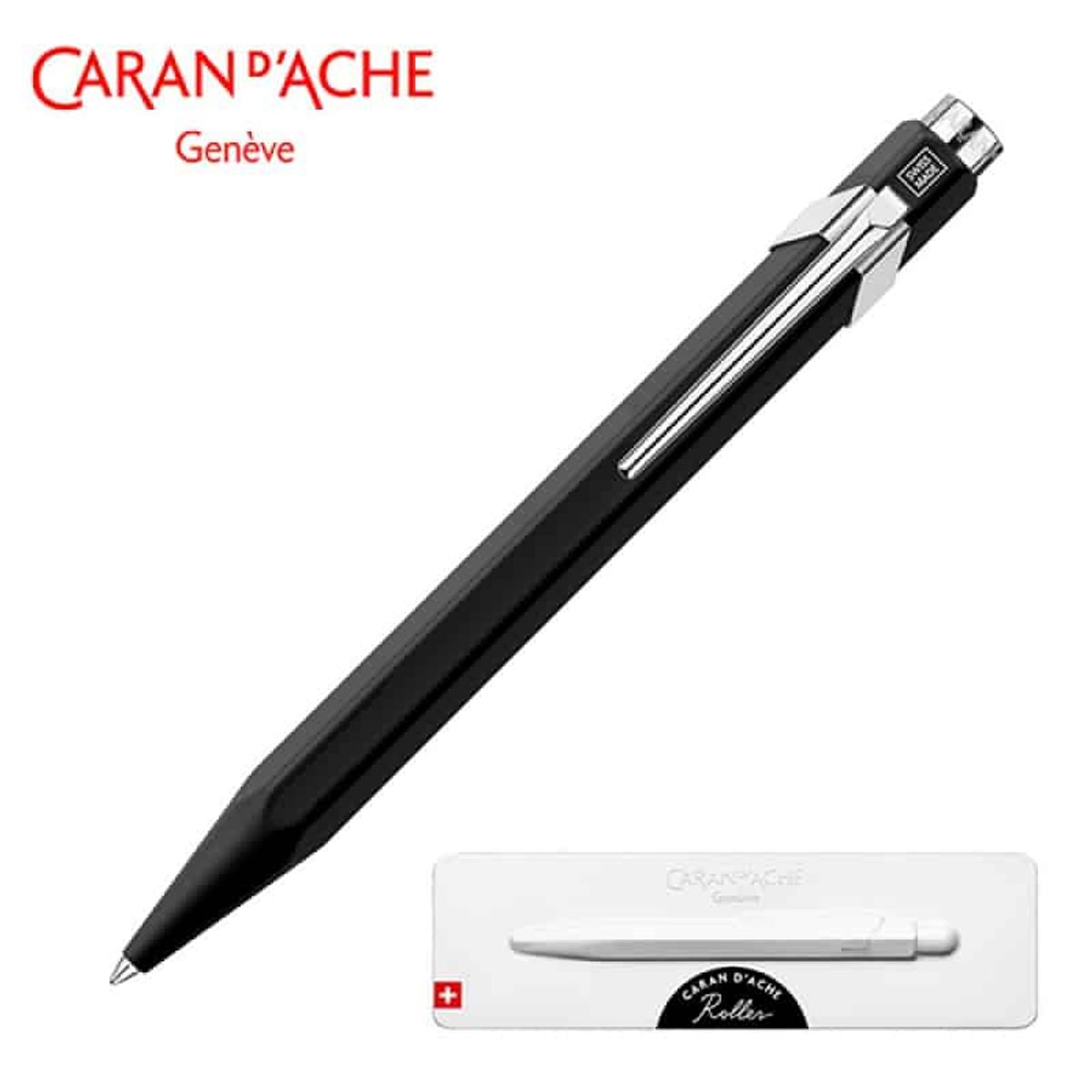 Rollerpen Caran d'Ache 849 Sort med Etui.