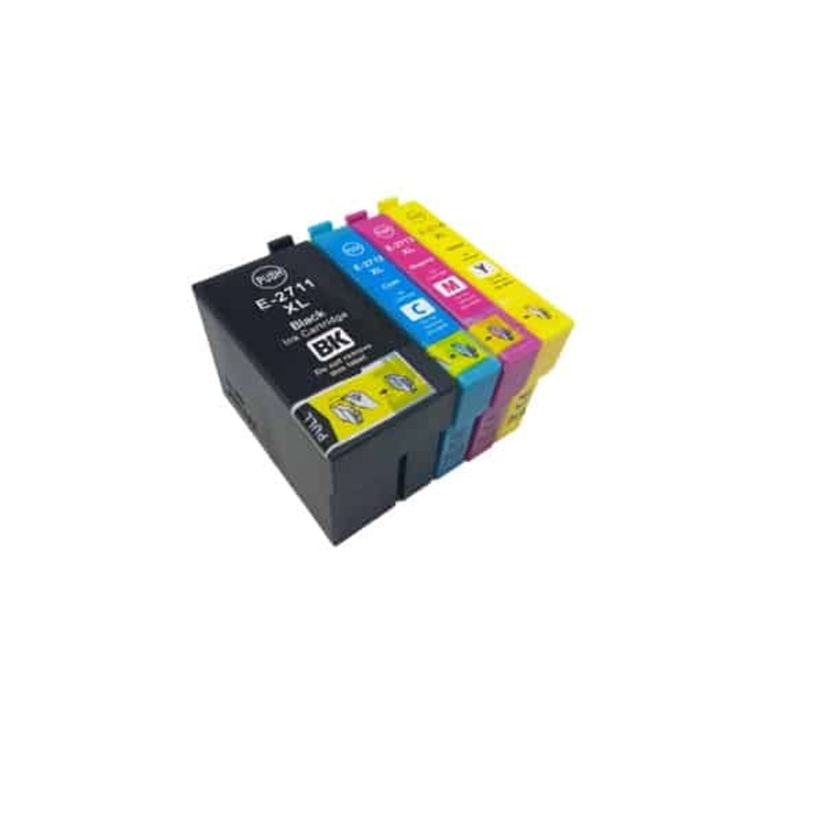 Rabat sæt! Epson 27XL - 4 farver BK-C-M-Y - Uoriginal -27XL - 110 ml