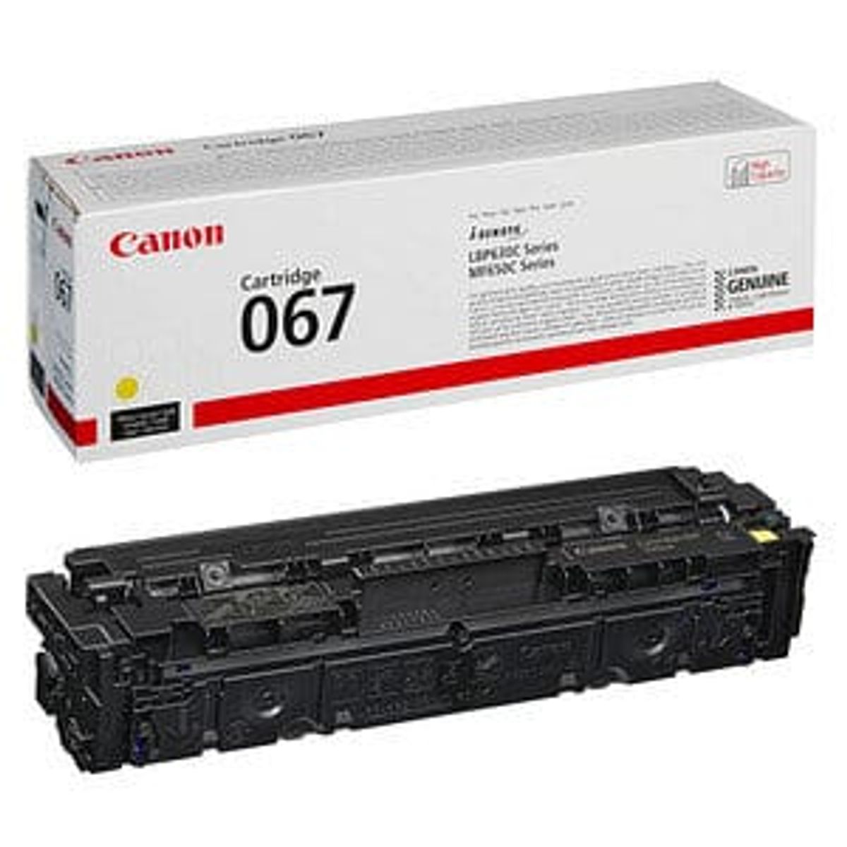 Canon 067 gul toner 1.250 sider 5099C002 - original