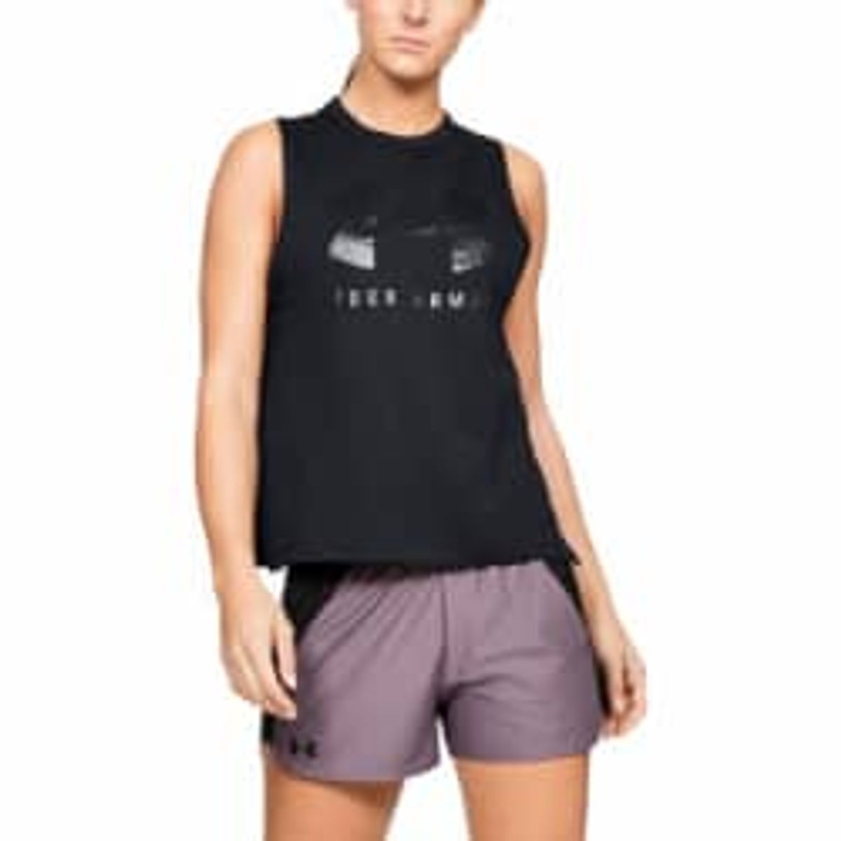 Kvinders Under Armour - Sportsstyle Graphic Muscle Tank XS