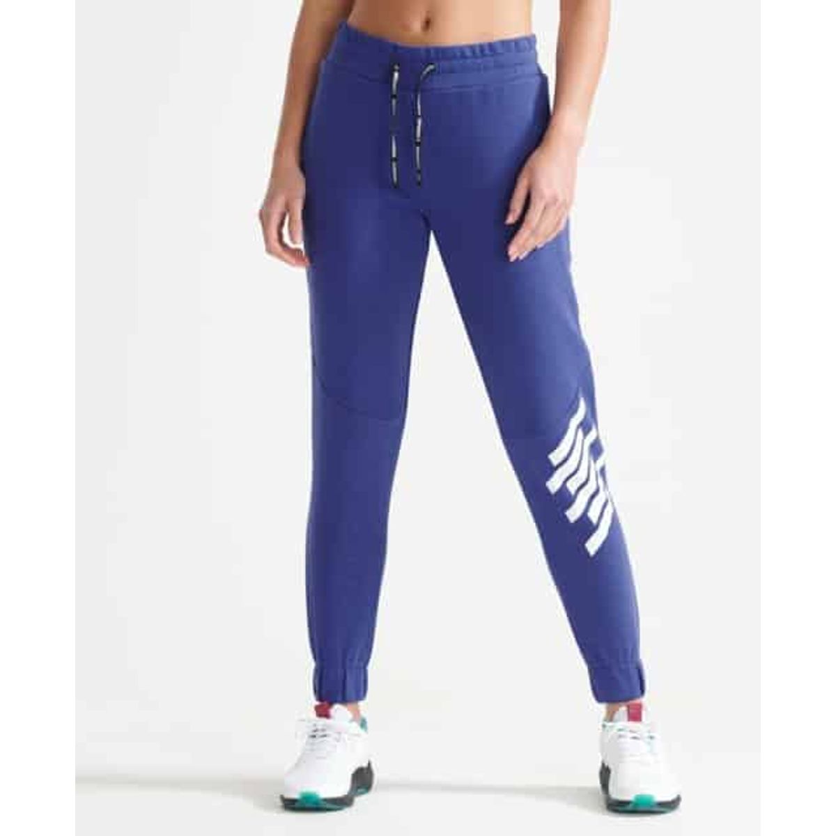 Kvinders SuperDry Sport - Train Core Joggers - Cobalt Blue M