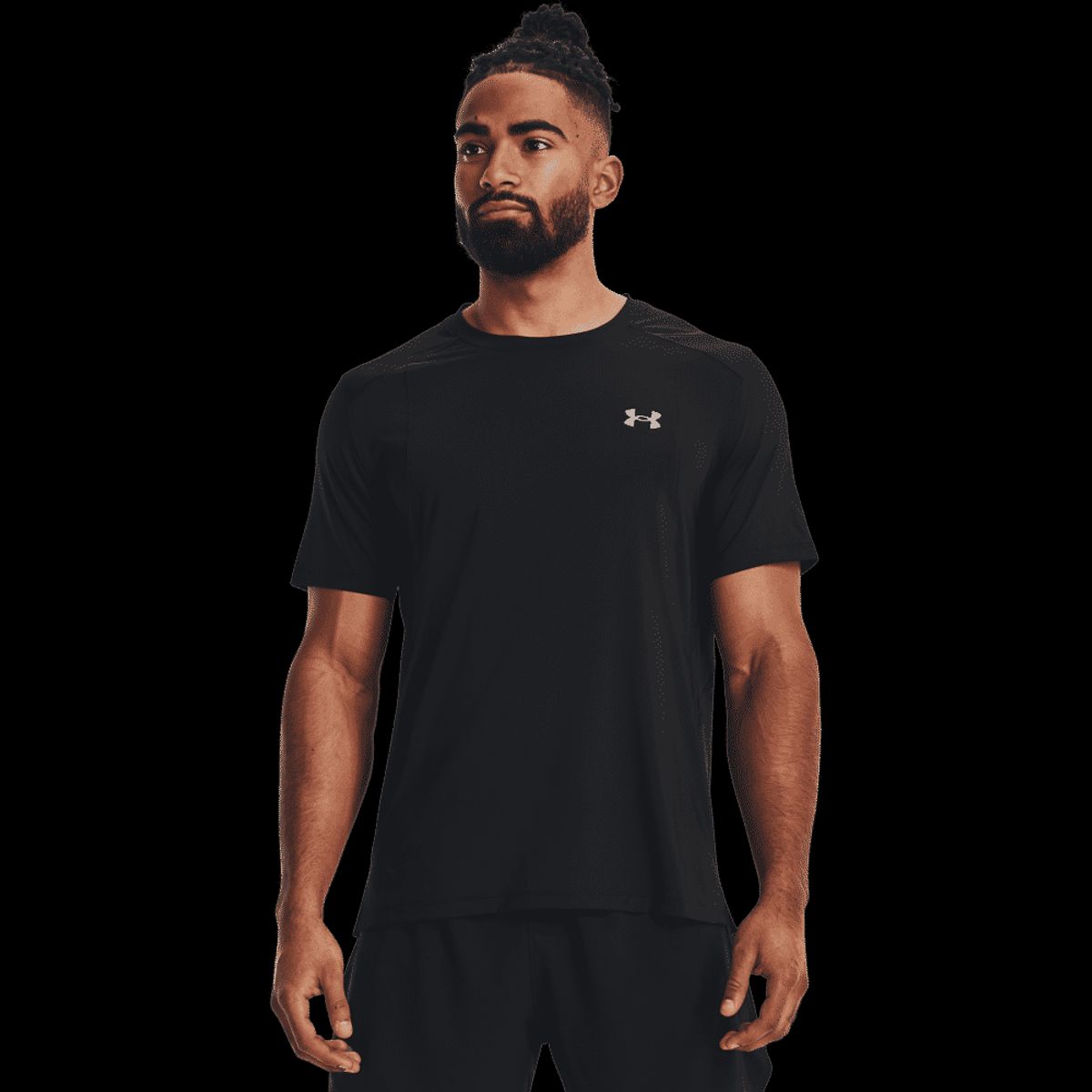 Mænds Under Armour - Iso-chill Run Laser Tee - Black XXL