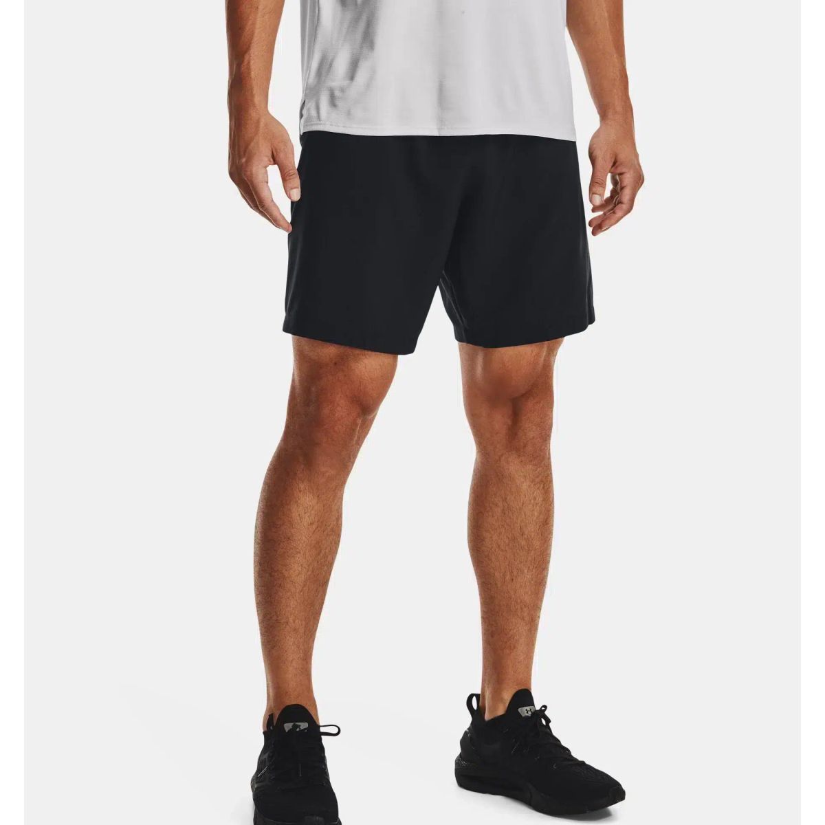 Mænds Under Armour - Woven Graphic Shorts - Black XS