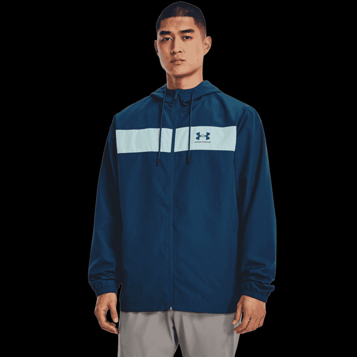 Under Armour Mænd - Sportstyle Windbreaker Jacket- Petrol Blue M