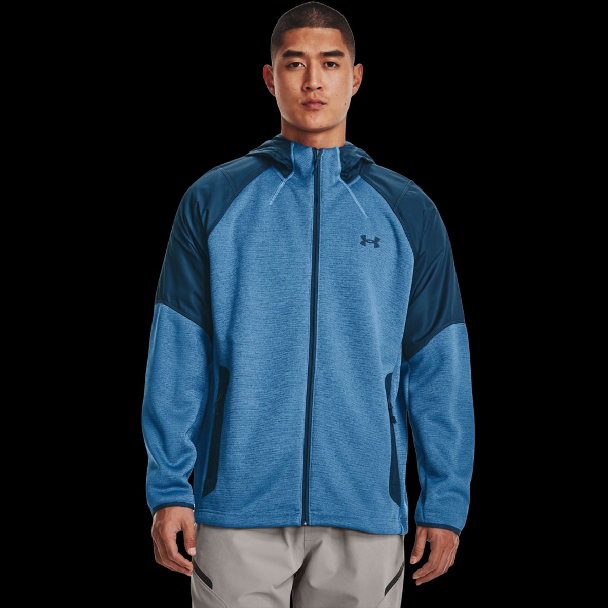 Under Armour Mænd - Essential Swacket - Petrol Blue M