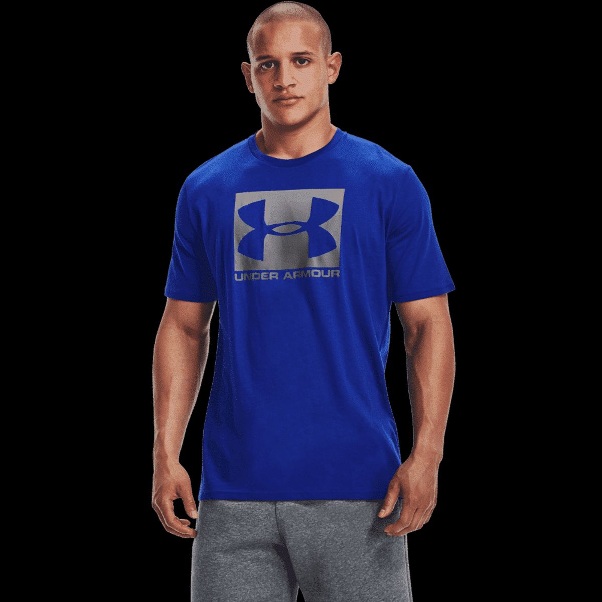 Mænds Under Armour - Charged Cotton T-shirt - Blue Royal XXL