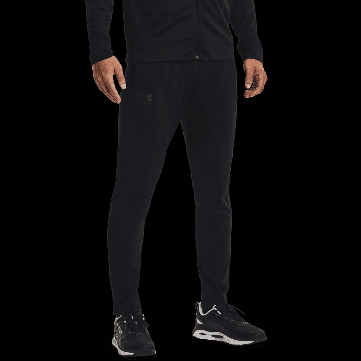 Mænd Under Armour - Pique Track Pants - Sort XXL