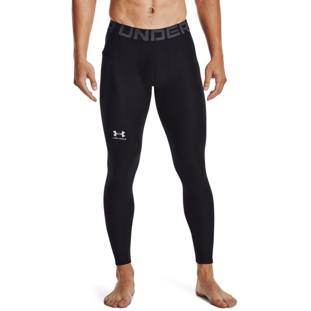 Under Armour Mænds - HeatGear Leggings - Sort M