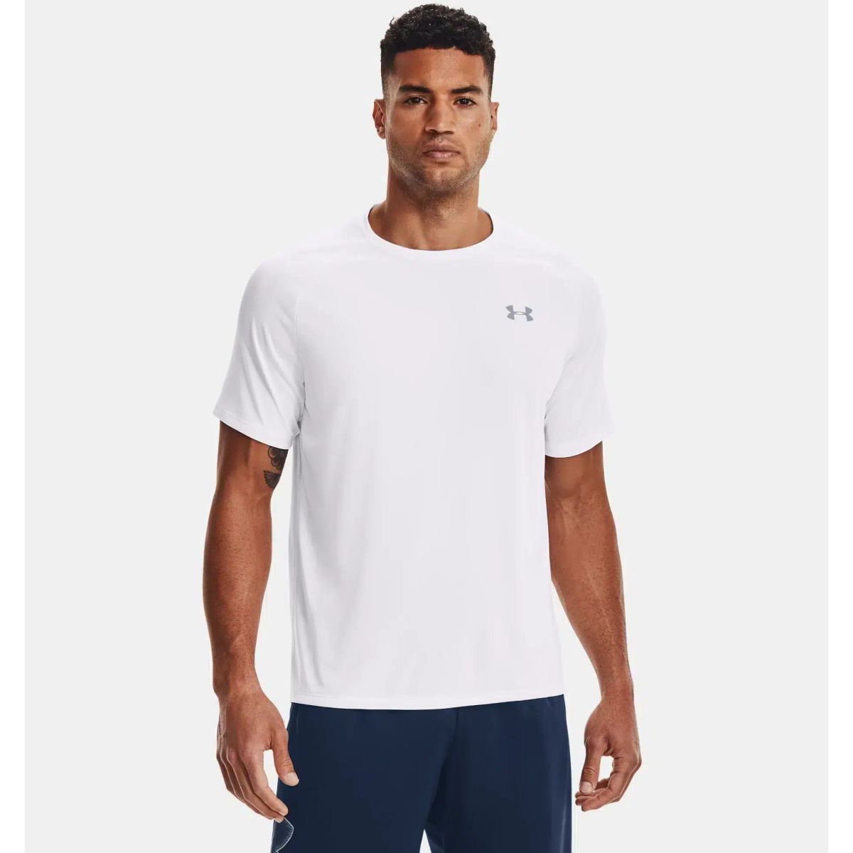 Mænds Under Armour Tech 2.0 T-shirt - White M