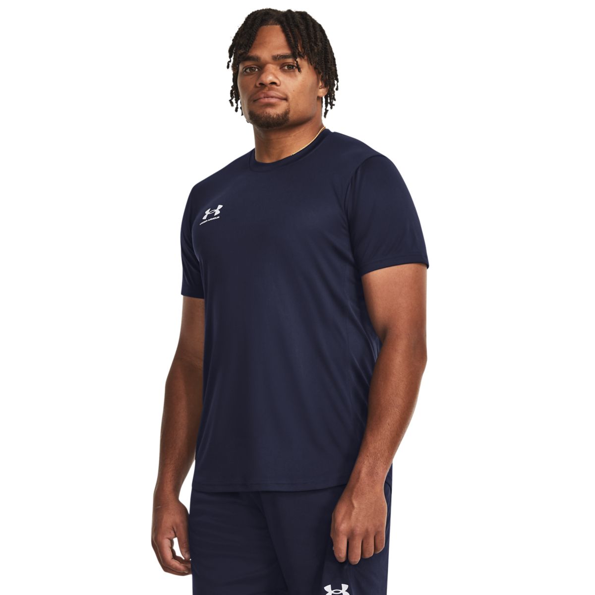 Under Armour Mænd - Challenger Train Short Sleeve - Midnight Navy S