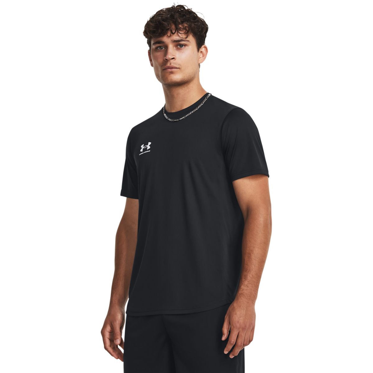 Under Armour Mænd - Challenger Train Short Sleeve - Black M