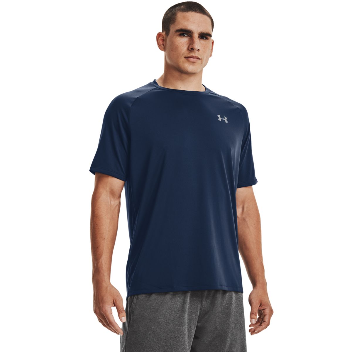 Mænds Under Armour Tech 2.0 T-shirt - Academy 5XL