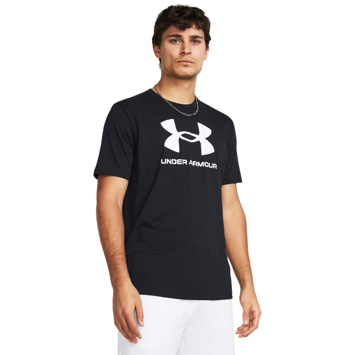 Under Armour Mænds - Sportstyle Shortsleeve - Black 4XL