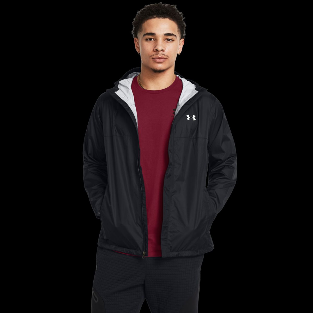 Under Armour Mænds - Cloudstrike Jacket - Black M