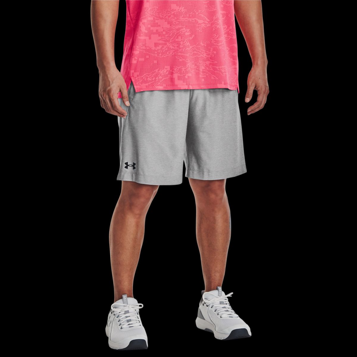 Mænds Under Armour - Tech Vent Shorts - Mod Gray S