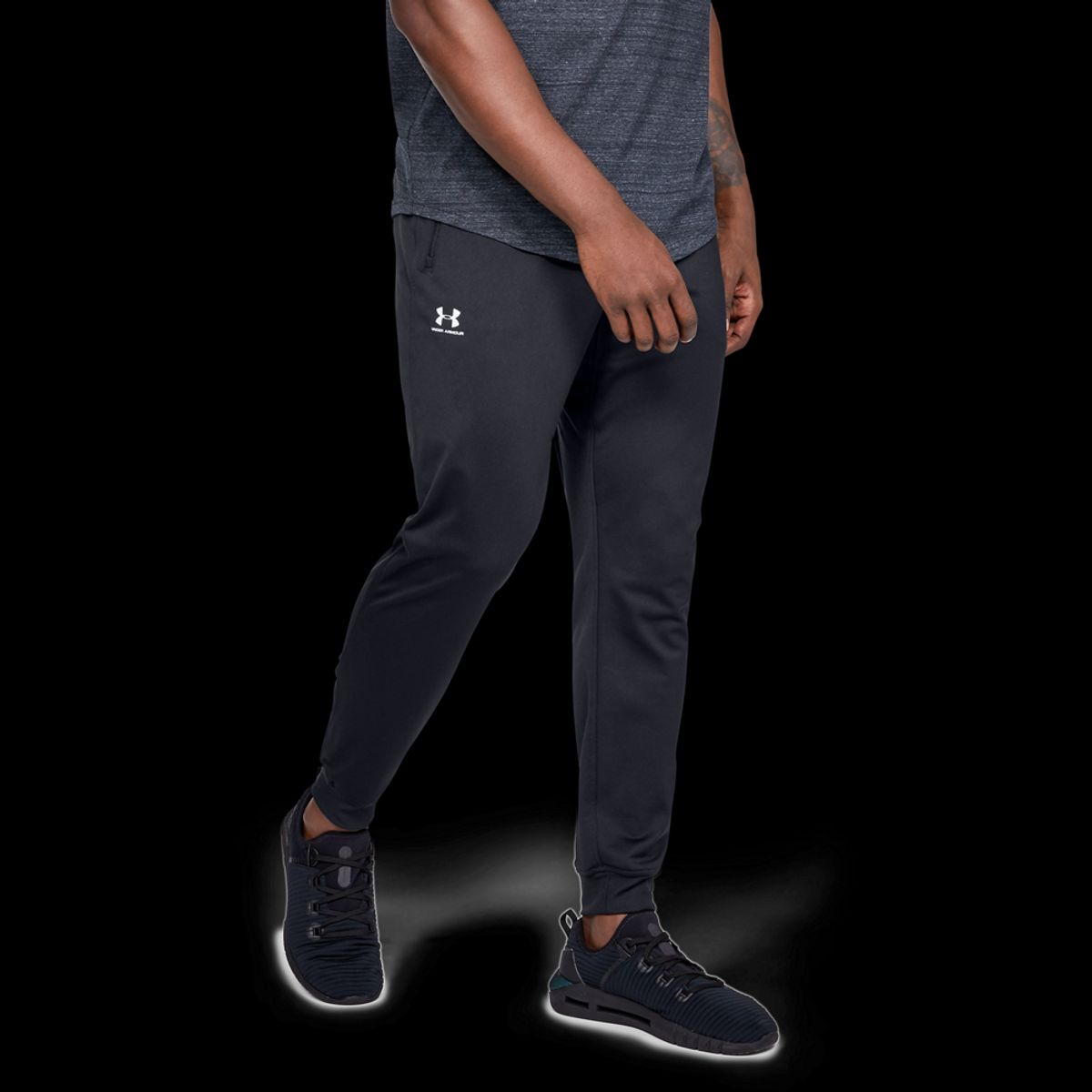 Under Armour Mænds - Sportstyle Tricot Jogger - Black 3XL