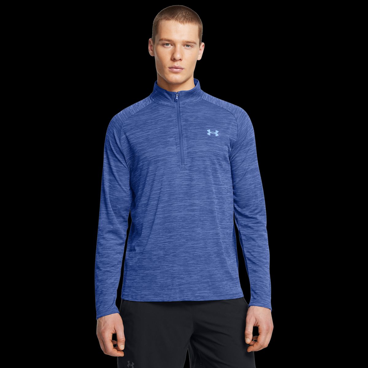 Under Armour Mænds - Tech Textured 1/2 Zip - Tech Blue XXL