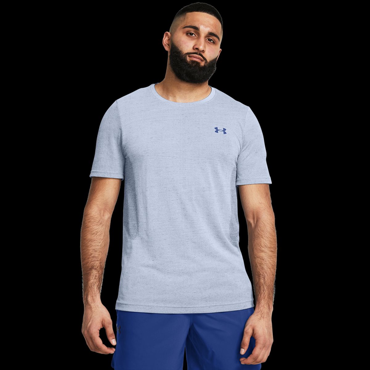 Under Armour Mænds - Vanish Seamless SS - Horizon Blue L