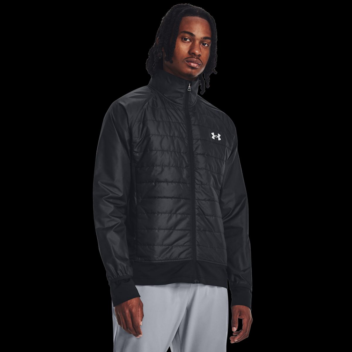 Under Armour Mænds - Storm Insulate Run Jacket - Black L