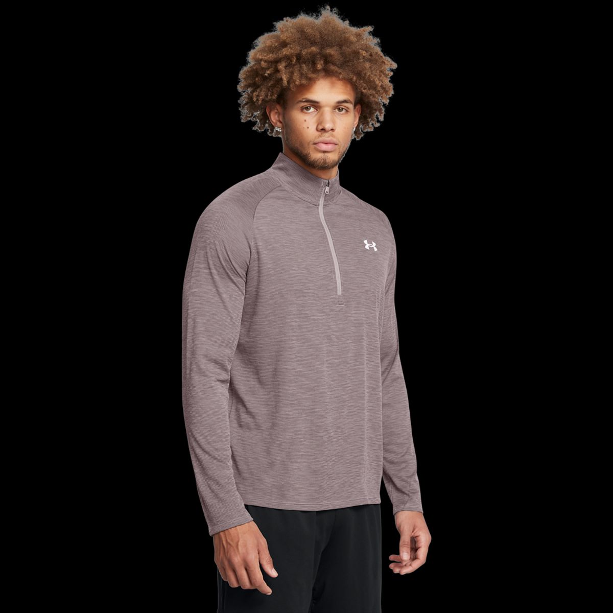 Under Armour Mænds - Tech Textured 1/2 Zip - Tetra Gray 3XL