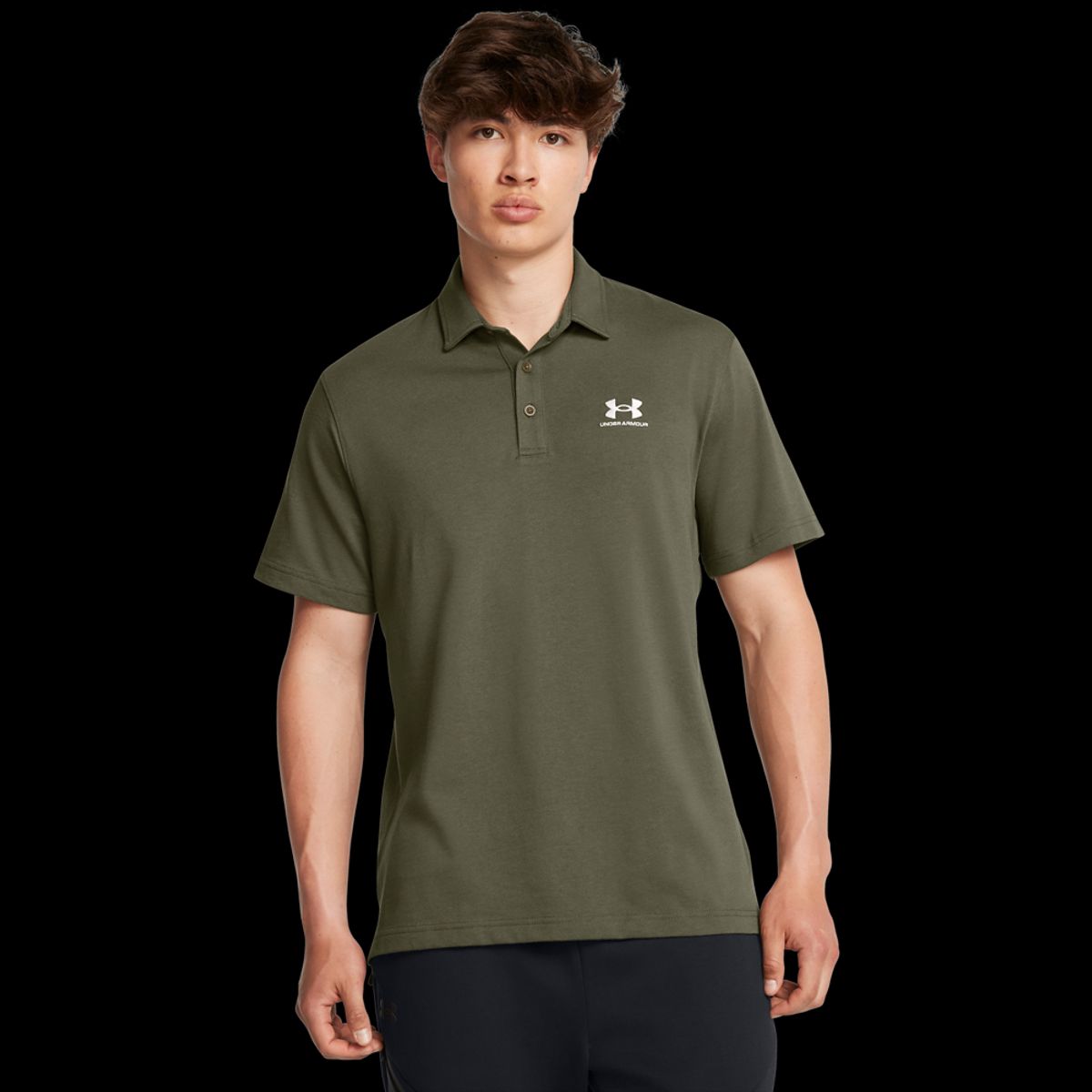 Under Armour Mænds - Icon Polo - Marine OD Green 3XL